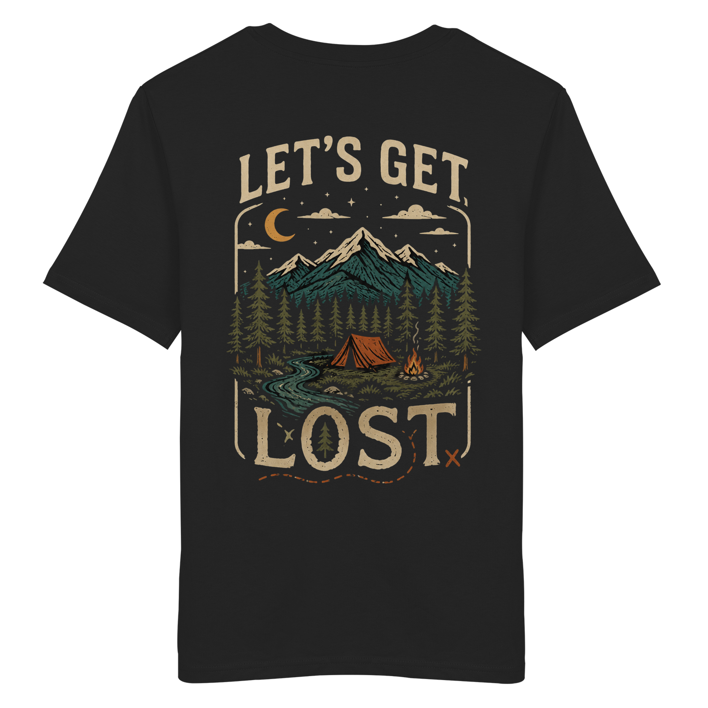 Lets get lost - Organic Shirt
