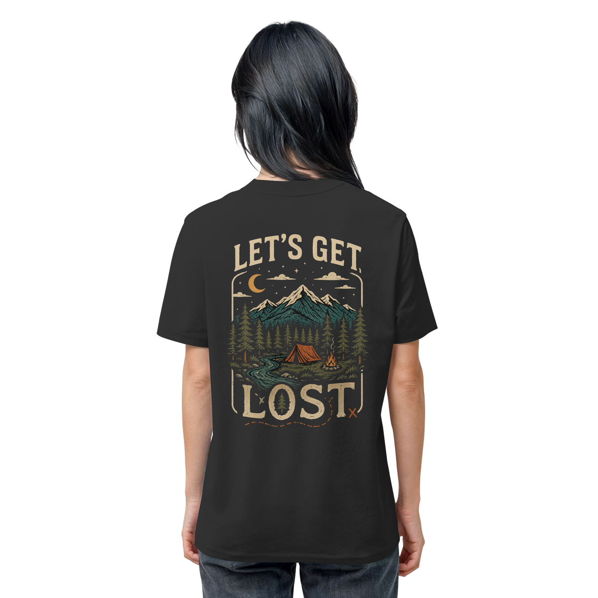 Lets get lost - Organic Shirt