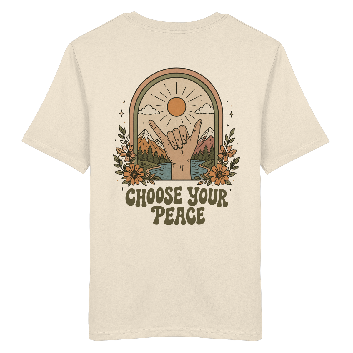 Choose your Peace - Organic Shirt