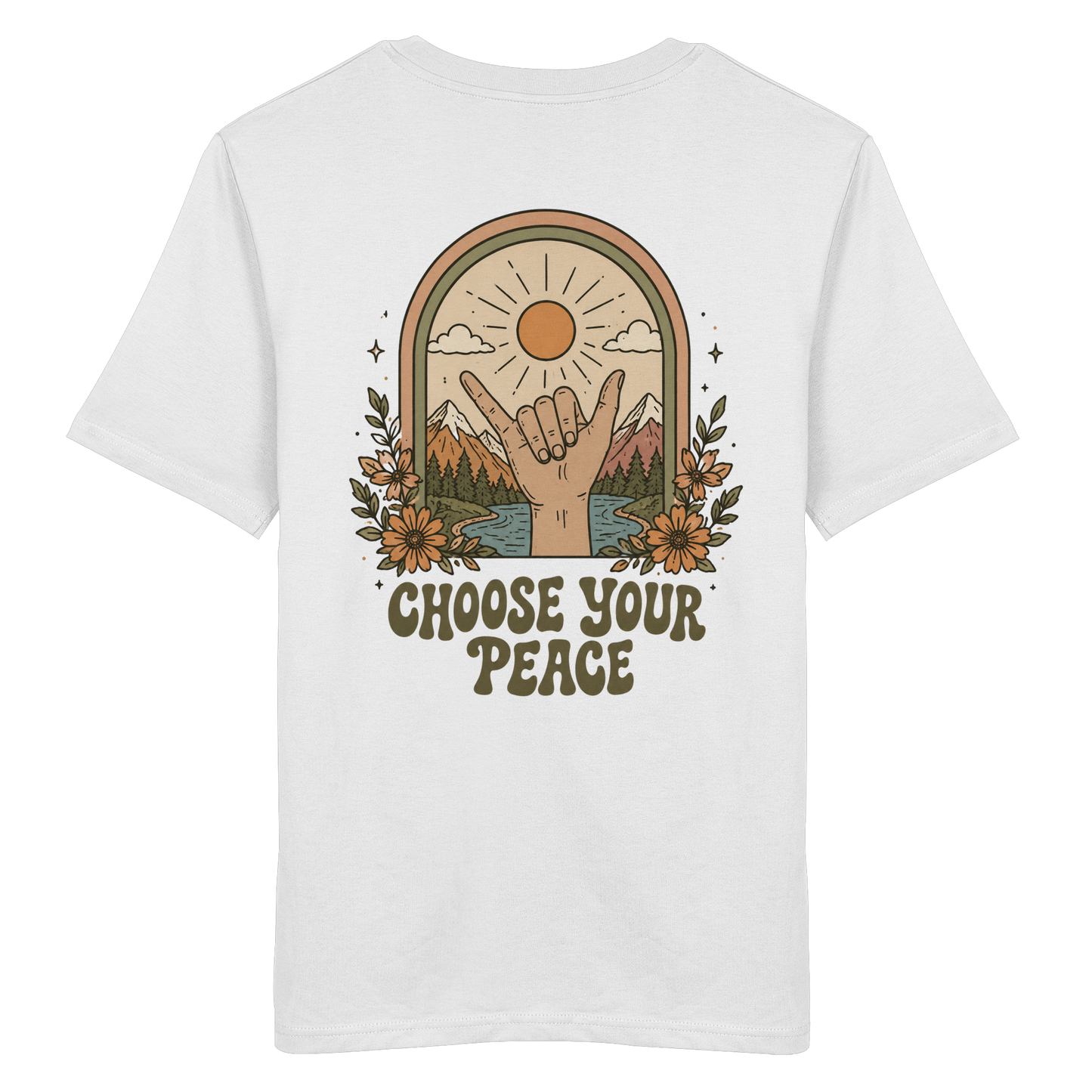 Choose your Peace - Organic Shirt